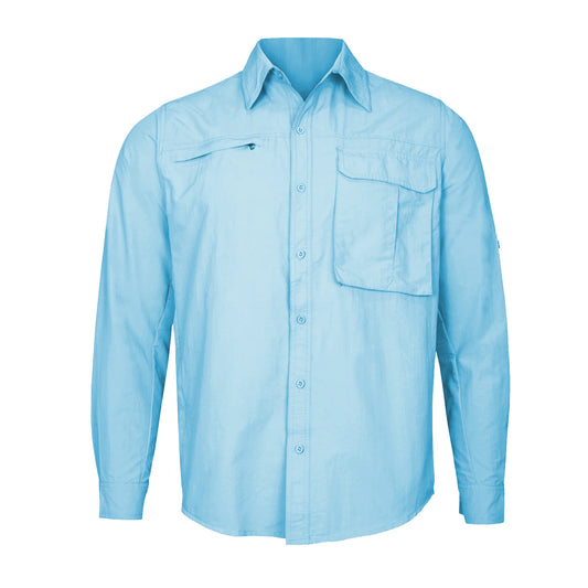 Camisa Trekking Ripstop Manga Larga UPF50 Fénec Hombre