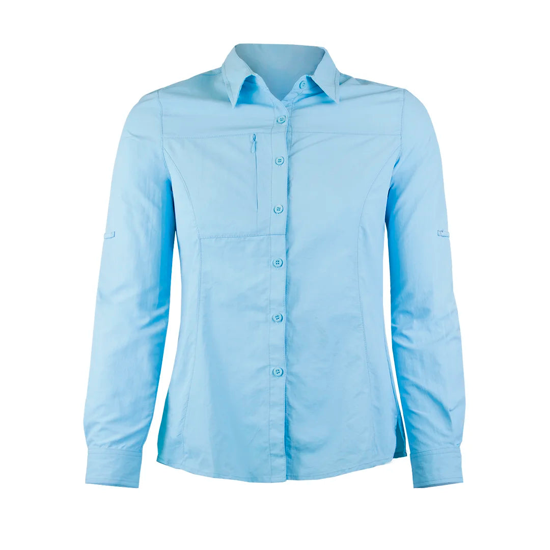 Camisa Trekking Ripstop Manga Larga UPF50 Fénec Mujer