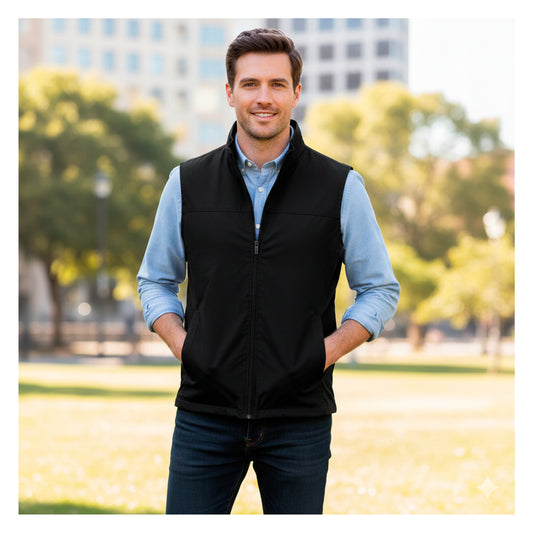 Chaqueta sin Mangas Lisa Corporativa Ruppell Hombre