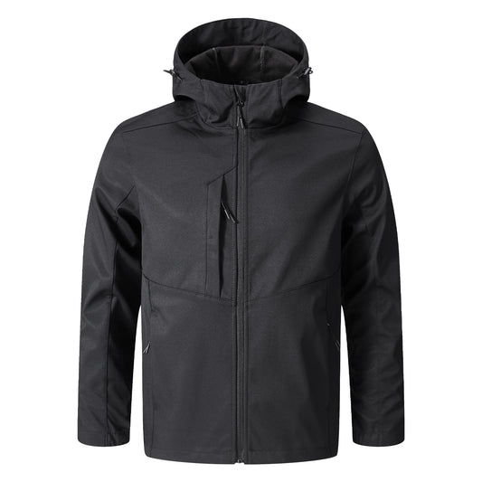 Chaqueta Softshell con Gorro Chilote Hombre