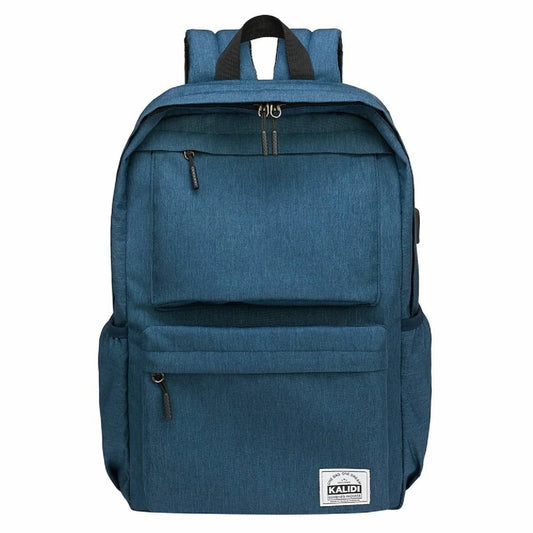 Mochila Escolar Casual Con Compartimiento Laptop y USB