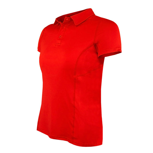 Polera Dry Fit Manga Corta Con Cuello Pale Essential Mujer