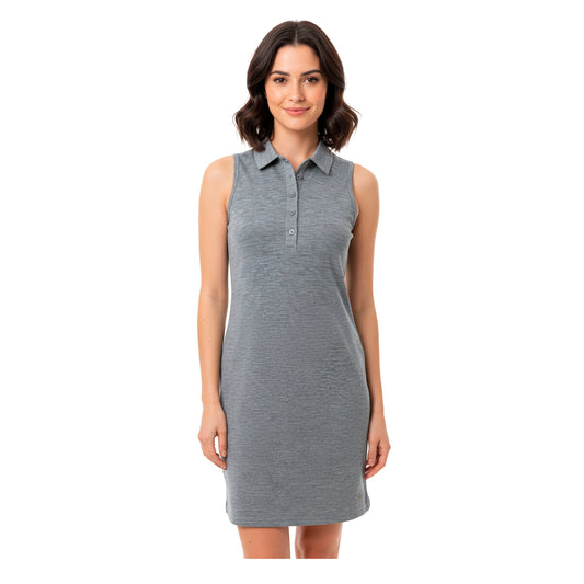 Vestido Deportivo Con Cuello Light Bare Mujer