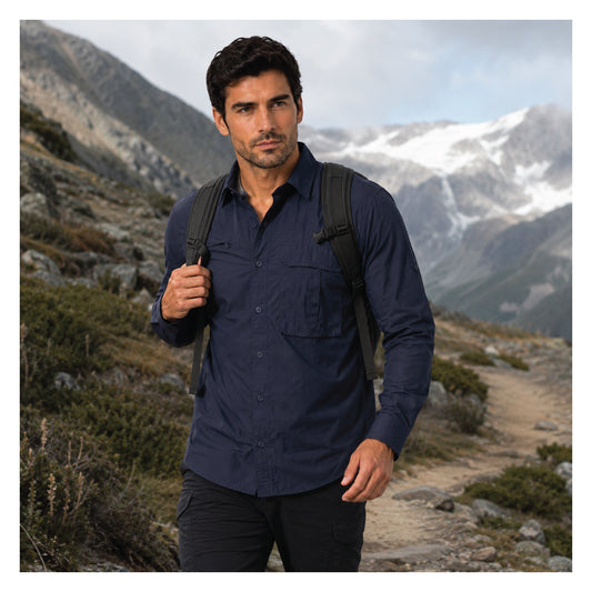 Camisa Técnica Trekking Ripstop Stretch UPF50