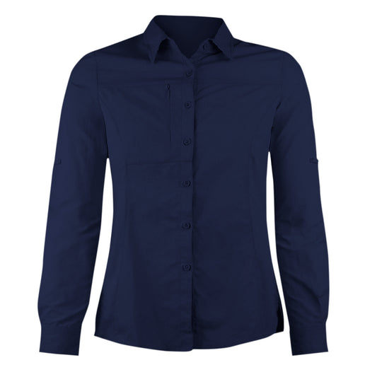 Camisa Técnica Trekking Ripstop Stretch Fénec UPF50 Mujer