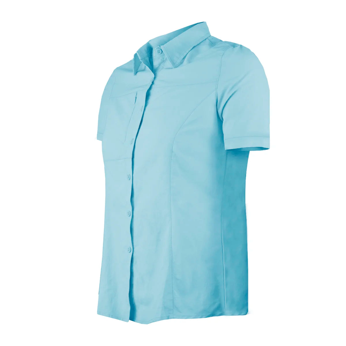 Blusa Trekking Ripstop Manga Corta UPF50 Fénec Mujer