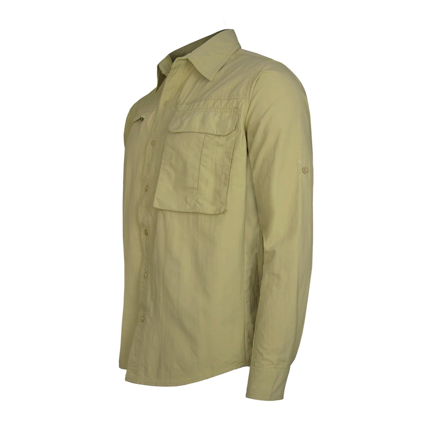 Camisa Trekking Ripstop Manga Larga UPF50 Fénec Hombre