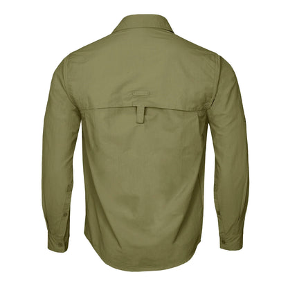 Camisa Trekking Ripstop Manga Larga UPF50 Fénec Hombre