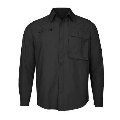 Camisa Trekking Ripstop Manga Larga UPF50 Fénec Hombre