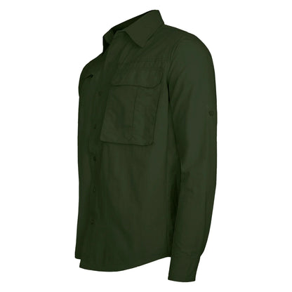 Camisa Trekking Ripstop Manga Larga UPF50 Fénec Hombre