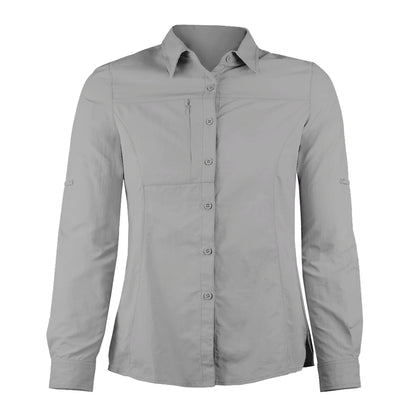 Camisa Trekking Ripstop Manga Larga UPF50 Fénec Mujer