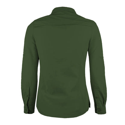 Camisa Trekking Ripstop Manga Larga UPF50 Fénec Mujer