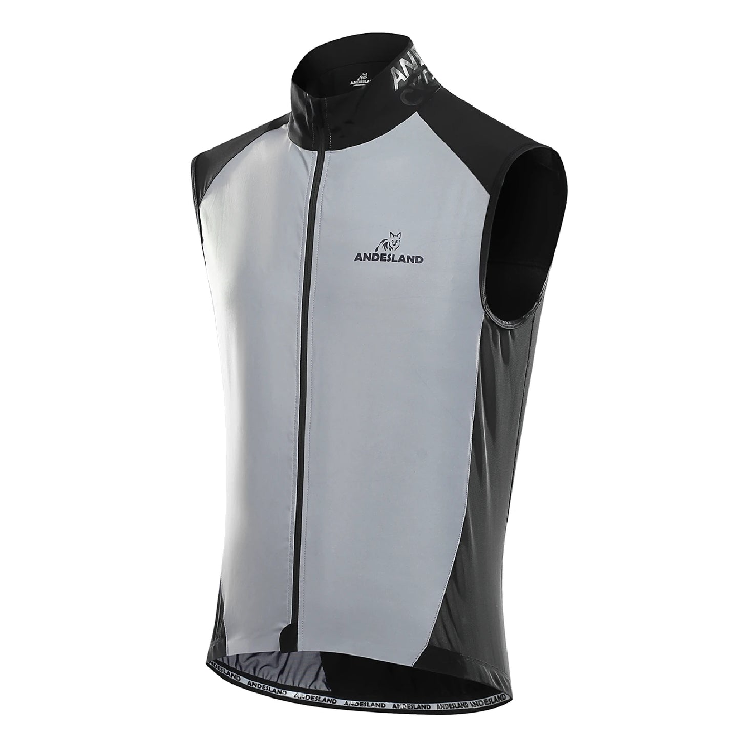 Chaqueta Sin Mangas Cycling Stretch Reflectante Swift Hombre