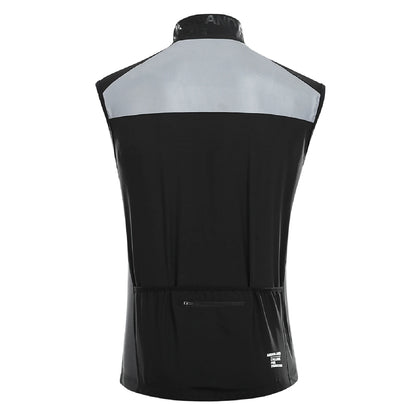 Chaqueta Sin Mangas Cycling Stretch Reflectante Swift Hombre