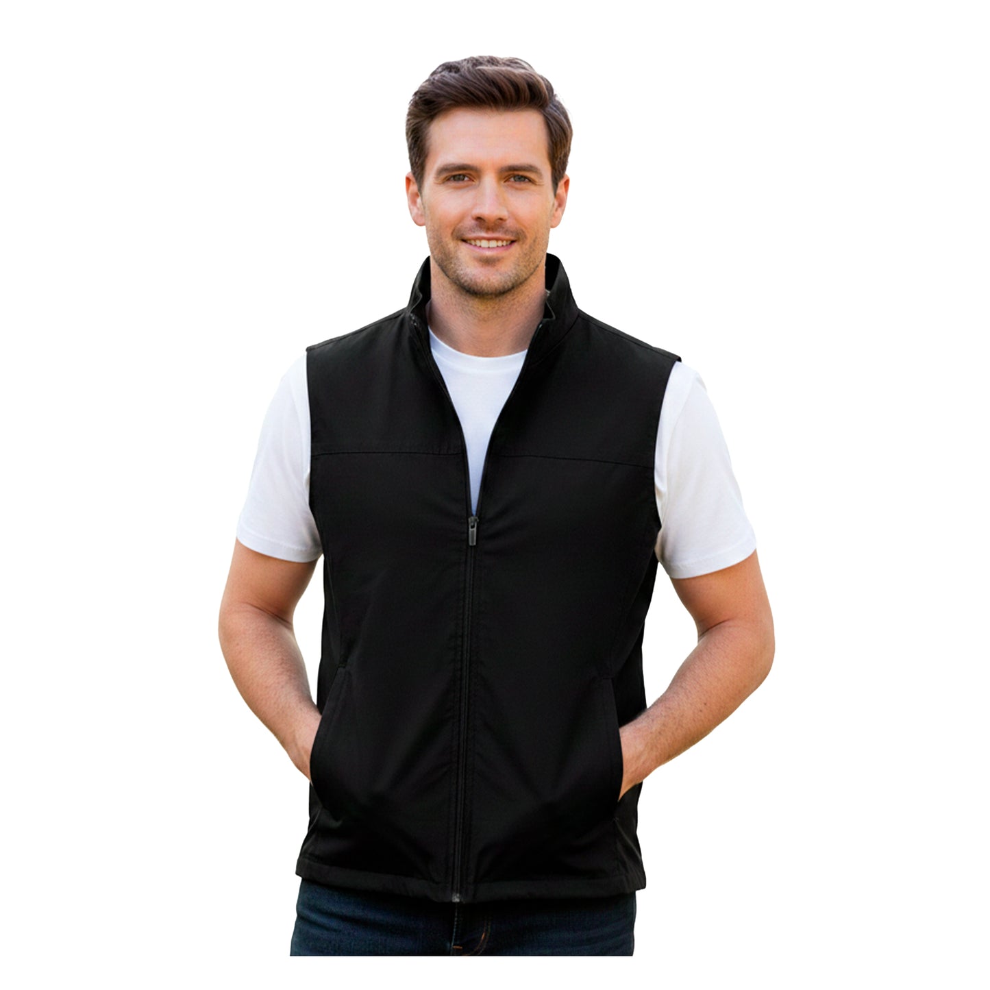 Chaqueta sin Mangas Lisa Corporativa Ruppell Hombre