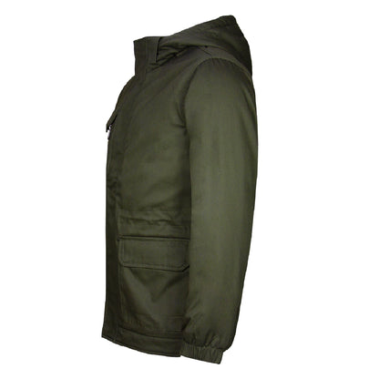 Parka Forro Peluche Gorro Desmontable Velox Unisex