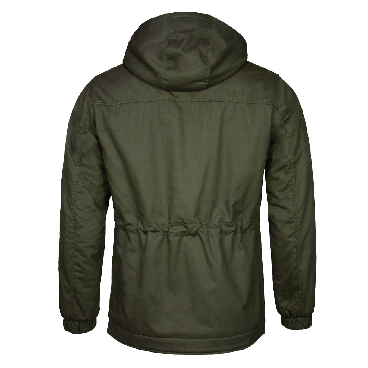 Parka Forro Peluche Gorro Desmontable Velox Unisex