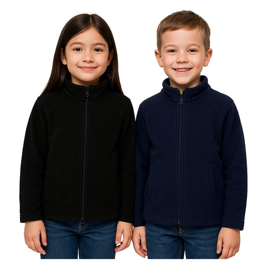 Chaqueta Polar Liso Chilla Niños
