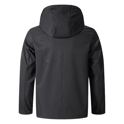 Chaqueta Softshell con Gorro Chilote Hombre