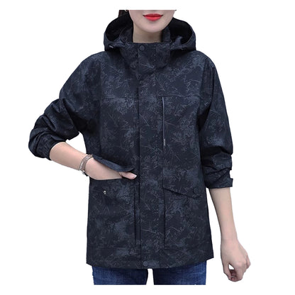 Cortaviento Impermeable Urbano Bengala Mujer