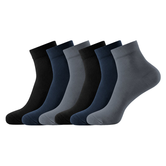 Calcetines Cortos Pure Cotton Pack 6 Pares Unisex