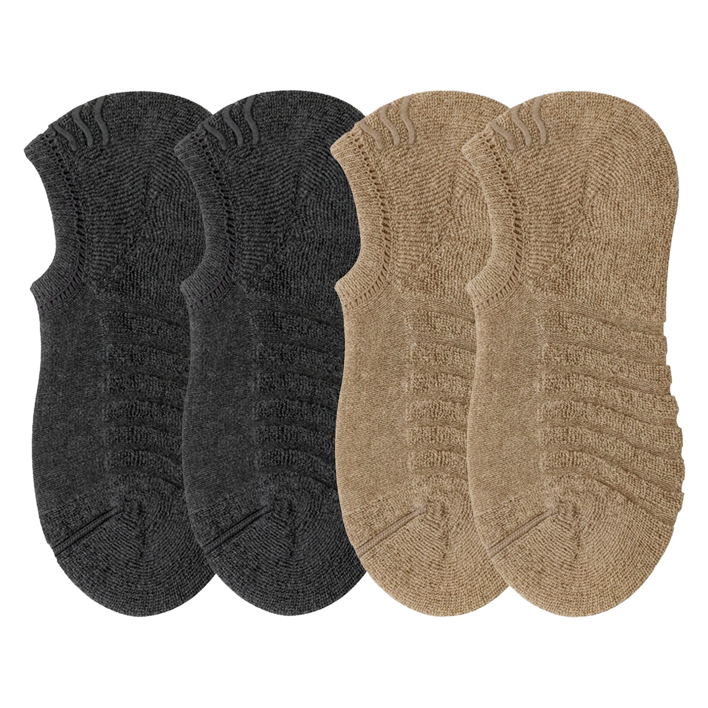 Calcetines Tobilleros Gentle Step Pack 4 Pares Unisex