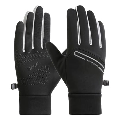 Guantes Térmicos Deportivos Touchscreen Antideslizantes con Forro Polar Unisex