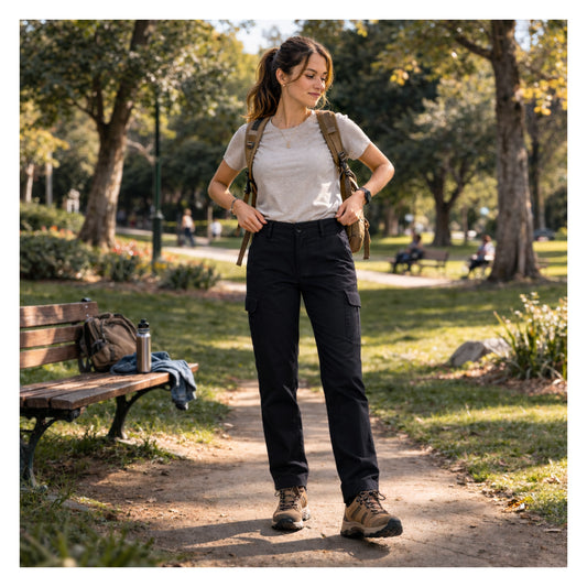 Pantalón Cargo Casual Velox Essential Mujer