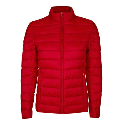 Parka Pluma Ripstop Cross Mujer