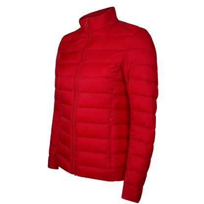 Parka Pluma Ripstop Cross Mujer