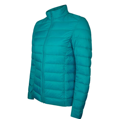 Parka Pluma Ripstop Cross Mujer