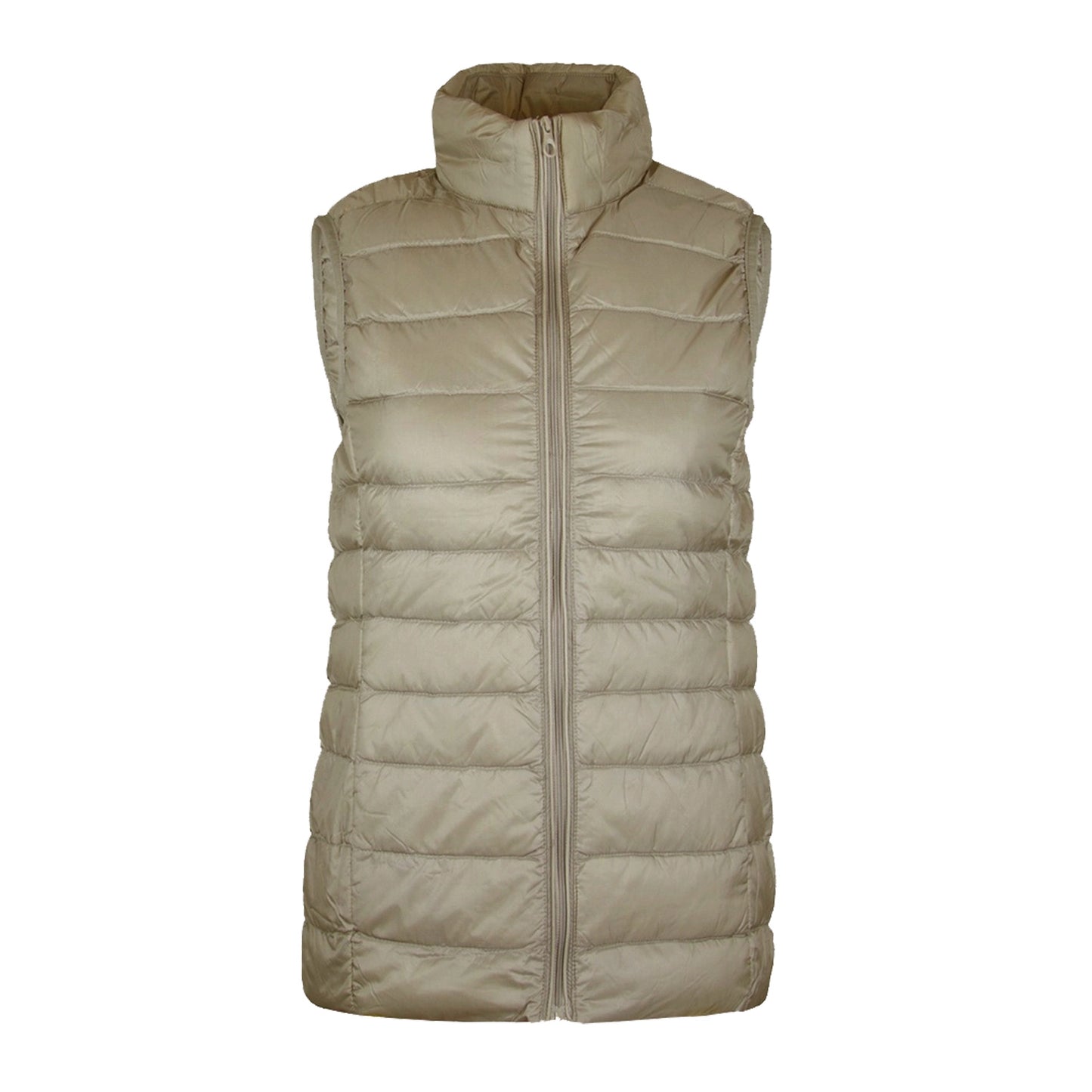 Parka Pluma Ristop Sin Mangas Cross Mujer