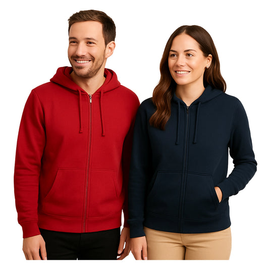 Polerón Canguro Con Cierre Vulpes Unisex