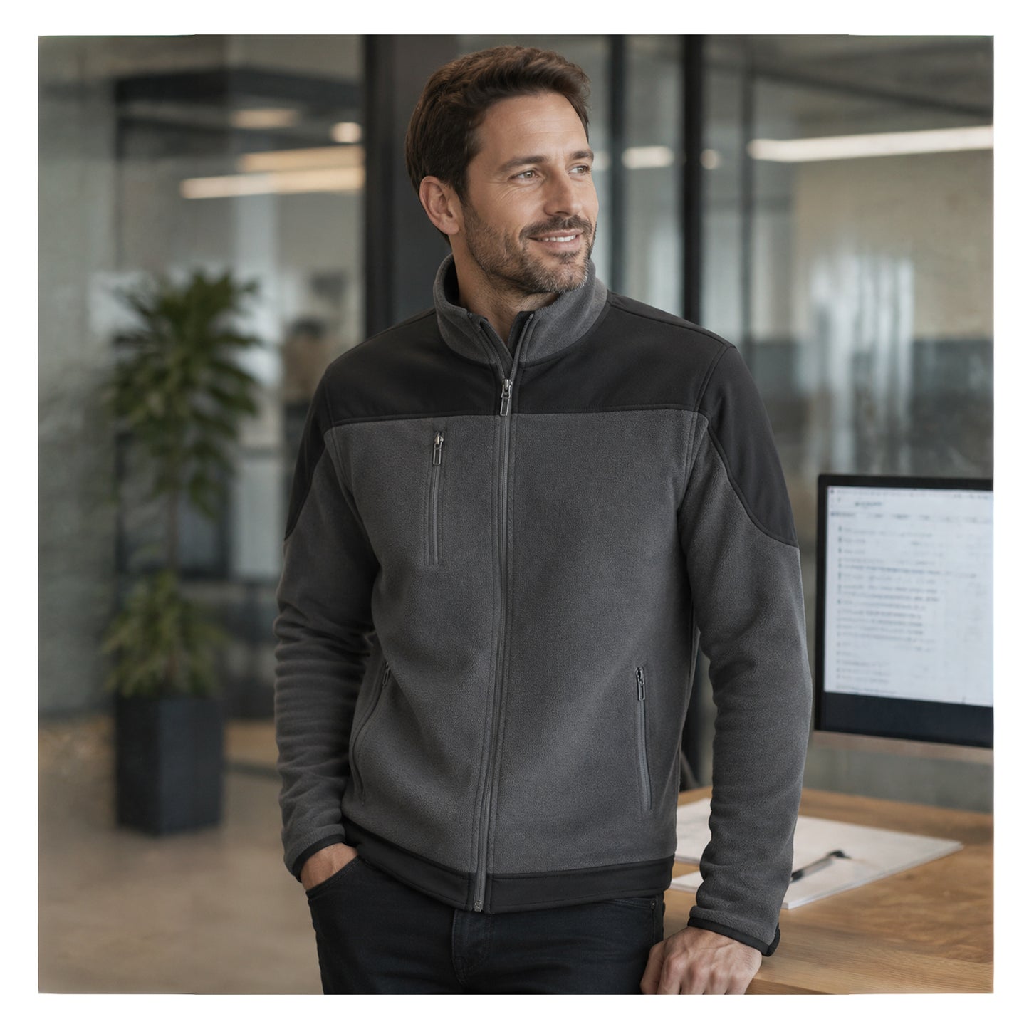 Polerón Polar Corporativo Chilla Hombre