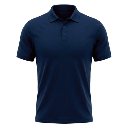 Polera 100% Algodón Manga Corta Con Cuello Vulpes Hombre