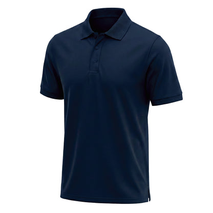 Polera 100% Algodón Manga Corta Con Cuello Vulpes Hombre