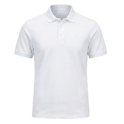 Polera 100% Algodón Manga Corta Con Cuello Vulpes Hombre