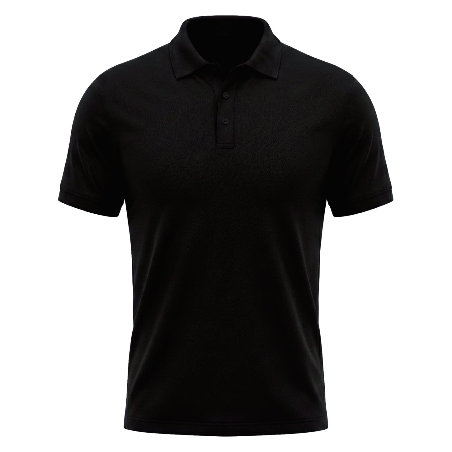 Polera 100% Algodón Manga Corta Con Cuello Vulpes Hombre