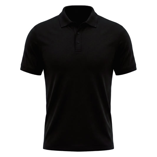 Polera 100% Algodón Manga Corta Con Cuello Vulpes Hombre