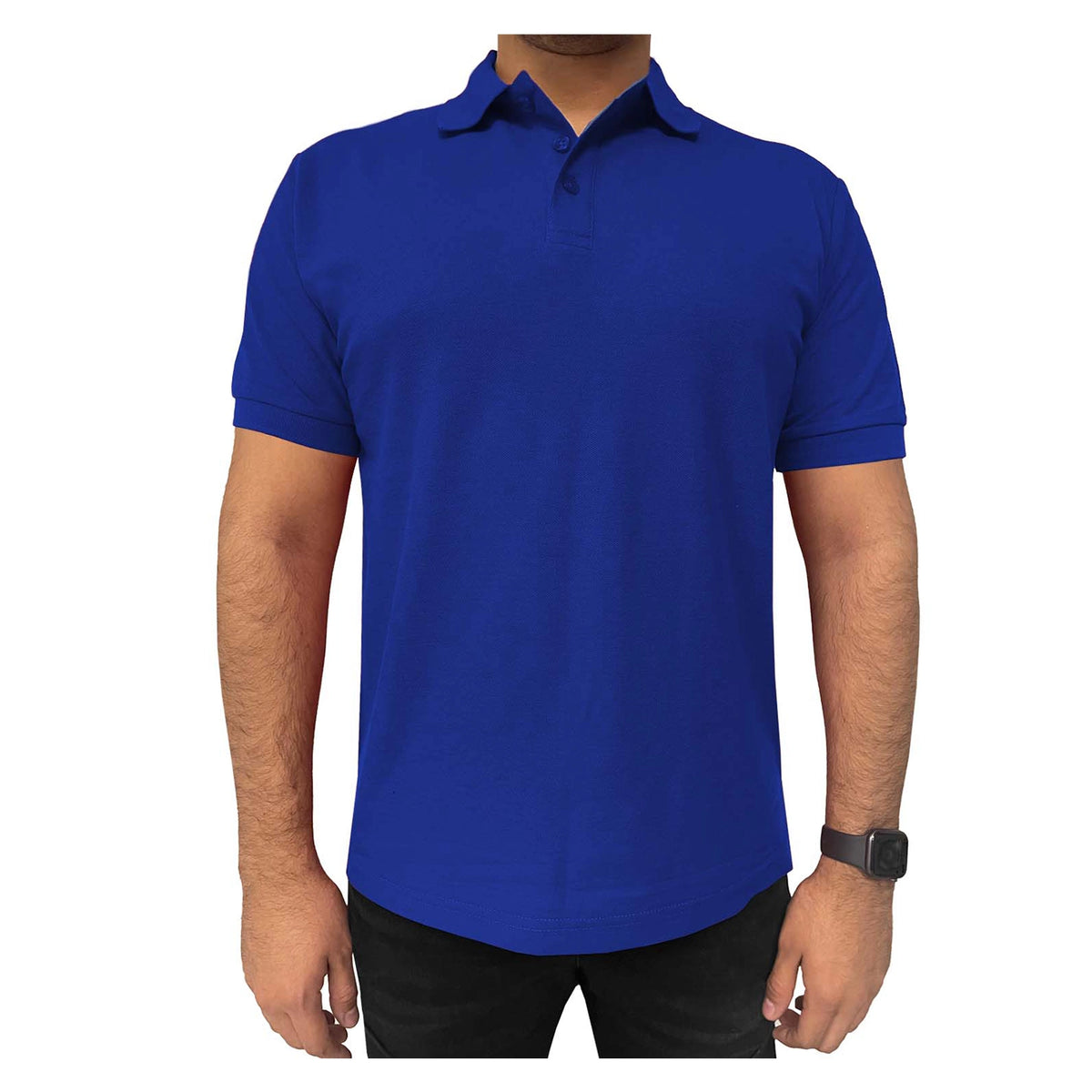 Polera Algodón Pique Manga Corta Velox Hombre