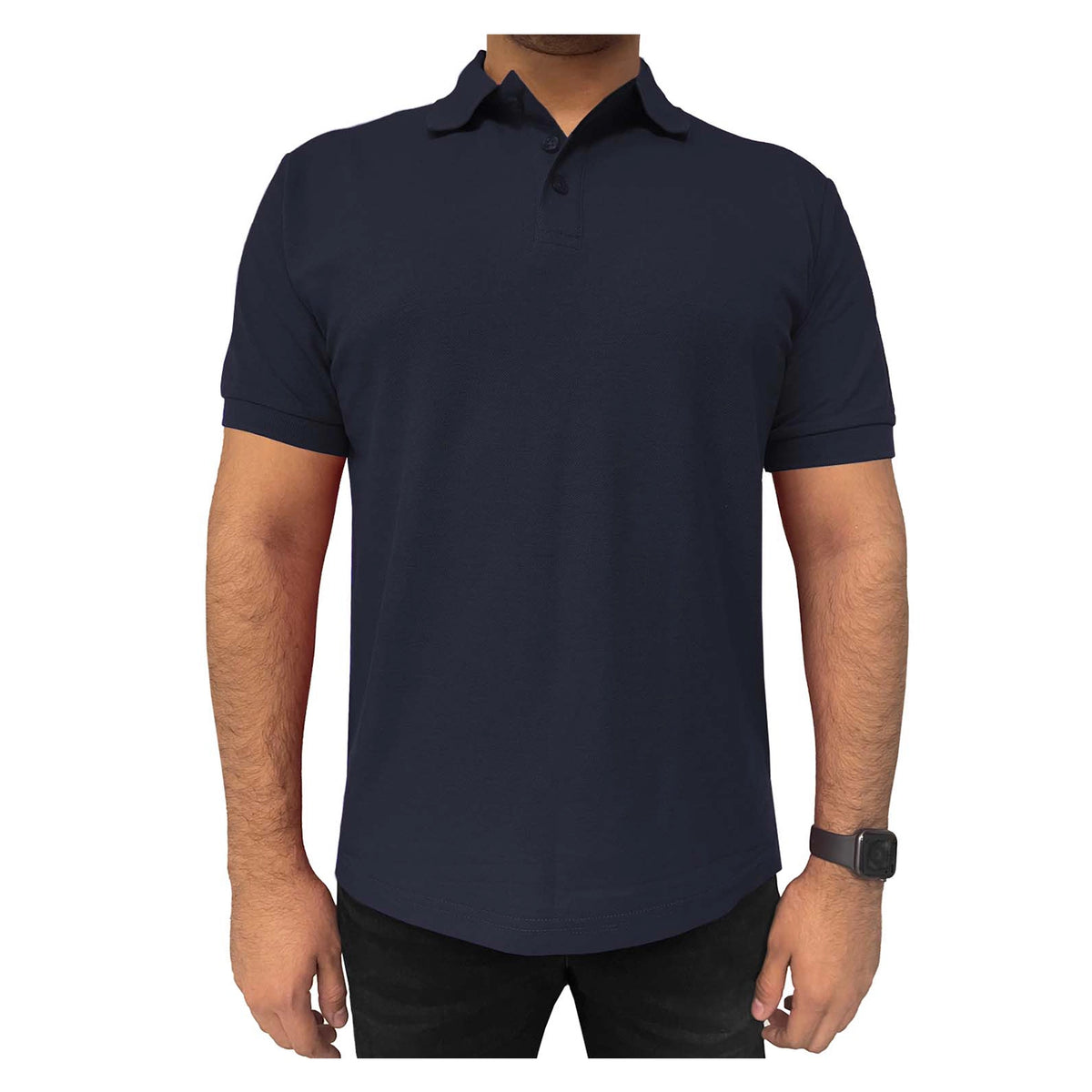 Polera Algodón Pique Manga Corta Velox Hombre