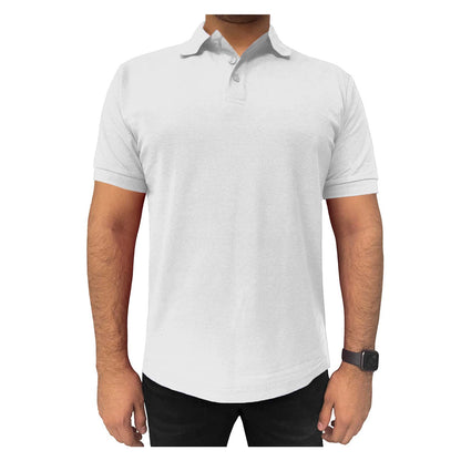 Polera Algodón Pique Manga Corta Velox Hombre