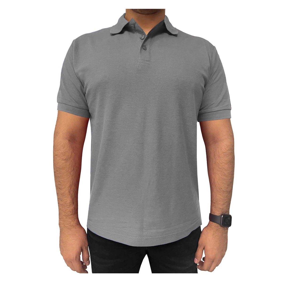 Polera Algodón Pique Manga Corta Velox Hombre