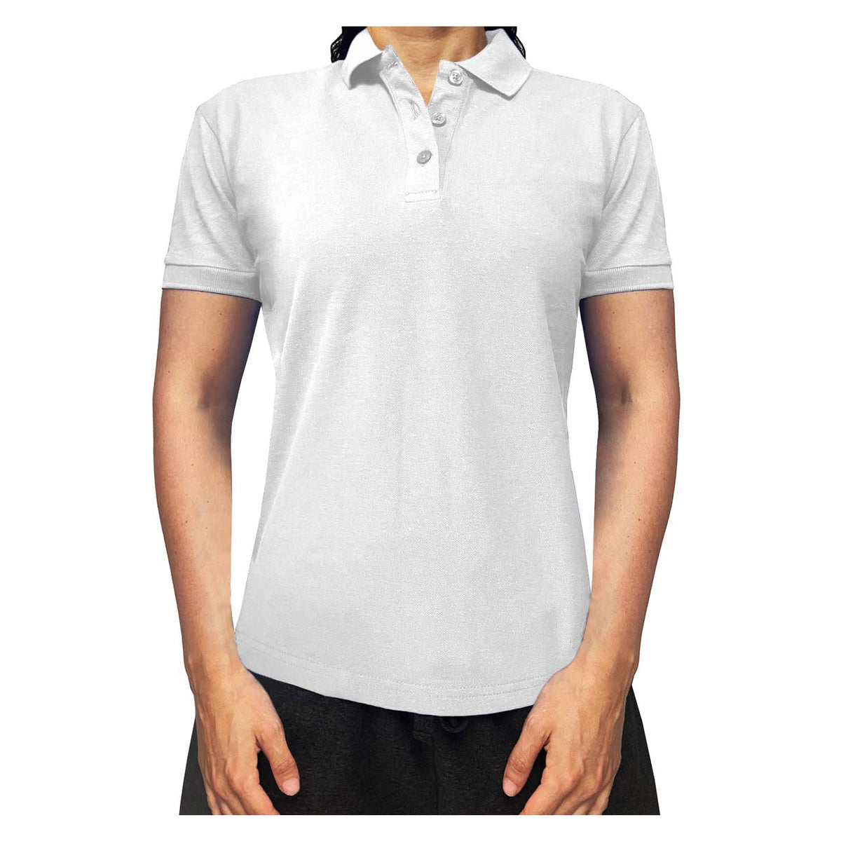 Polera Pique Manga Corta Algodón Mujer Andesland Velox