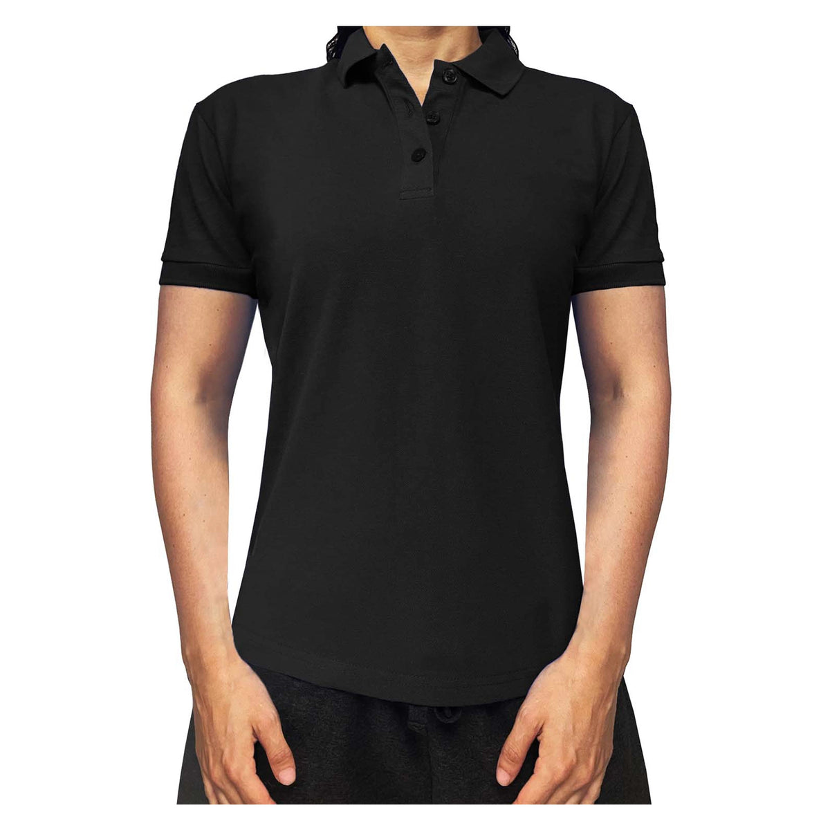 Polera Pique Manga Corta Algodón Mujer Andesland Velox