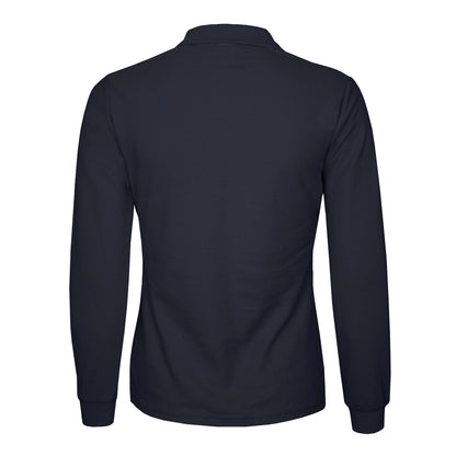 Polera Algodón Pique Manga Larga Velox Mujer