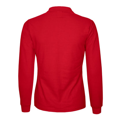 Polera Algodón Pique Manga Larga Velox Mujer