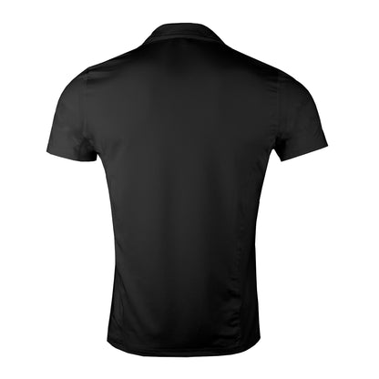 Polera Dry Fit Manga Corta Con Cuello Pale Essential Hombre