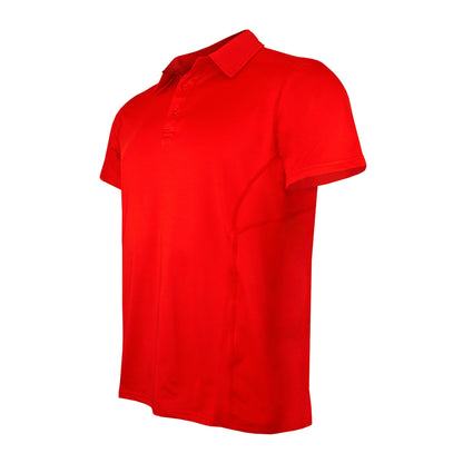 Polera Dry Fit Manga Corta Con Cuello Pale Essential Hombre