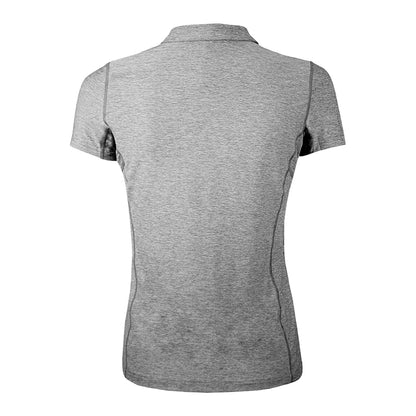 Polera Dry Fit Manga Corta Con Cuello Pale Pro Mujer